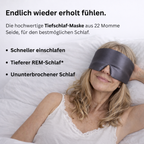 Tiefschlaf-Maske Dunkle Eleganz